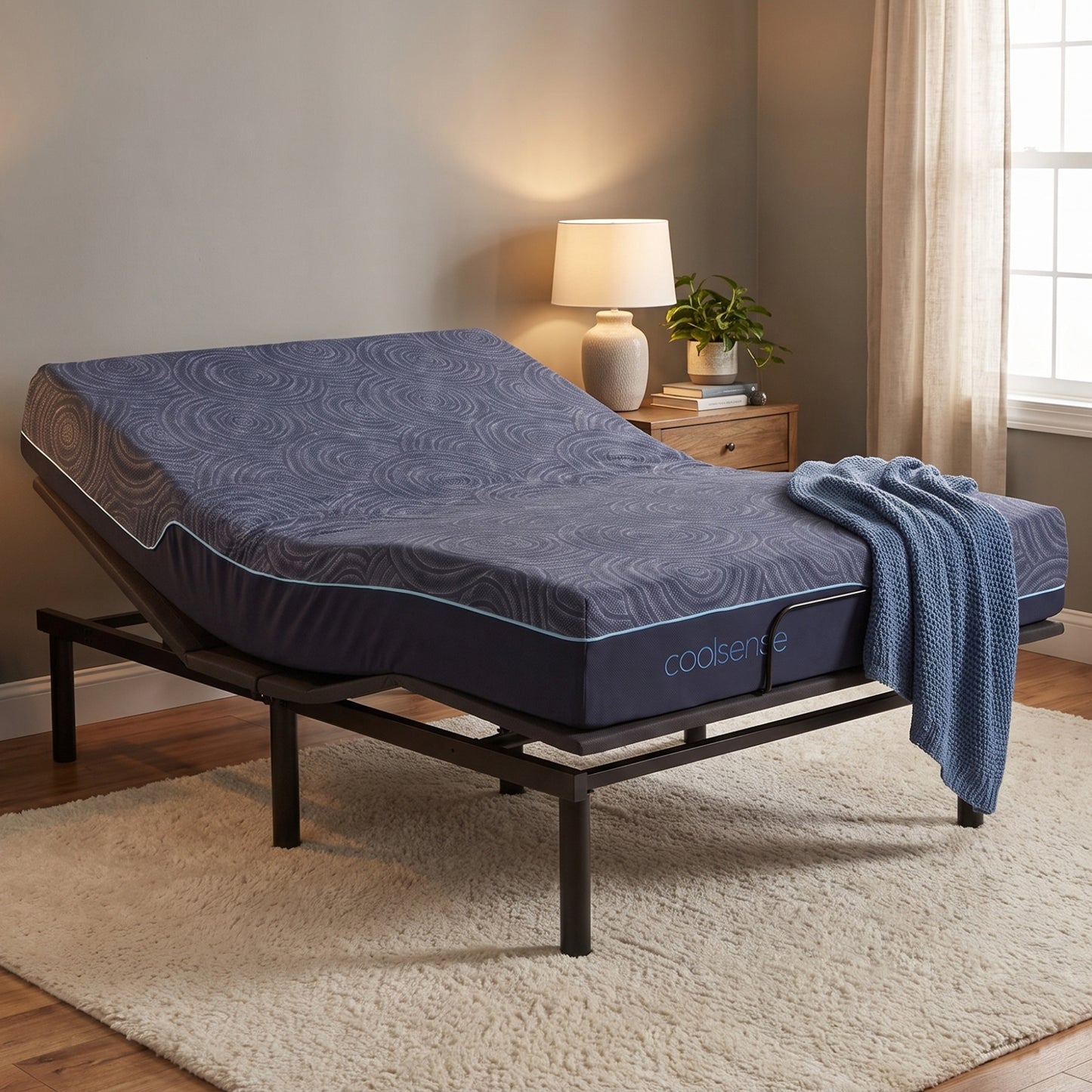 CoolSense® Refresh Hybrid Mattress + Balance Adjustable Base Bundle