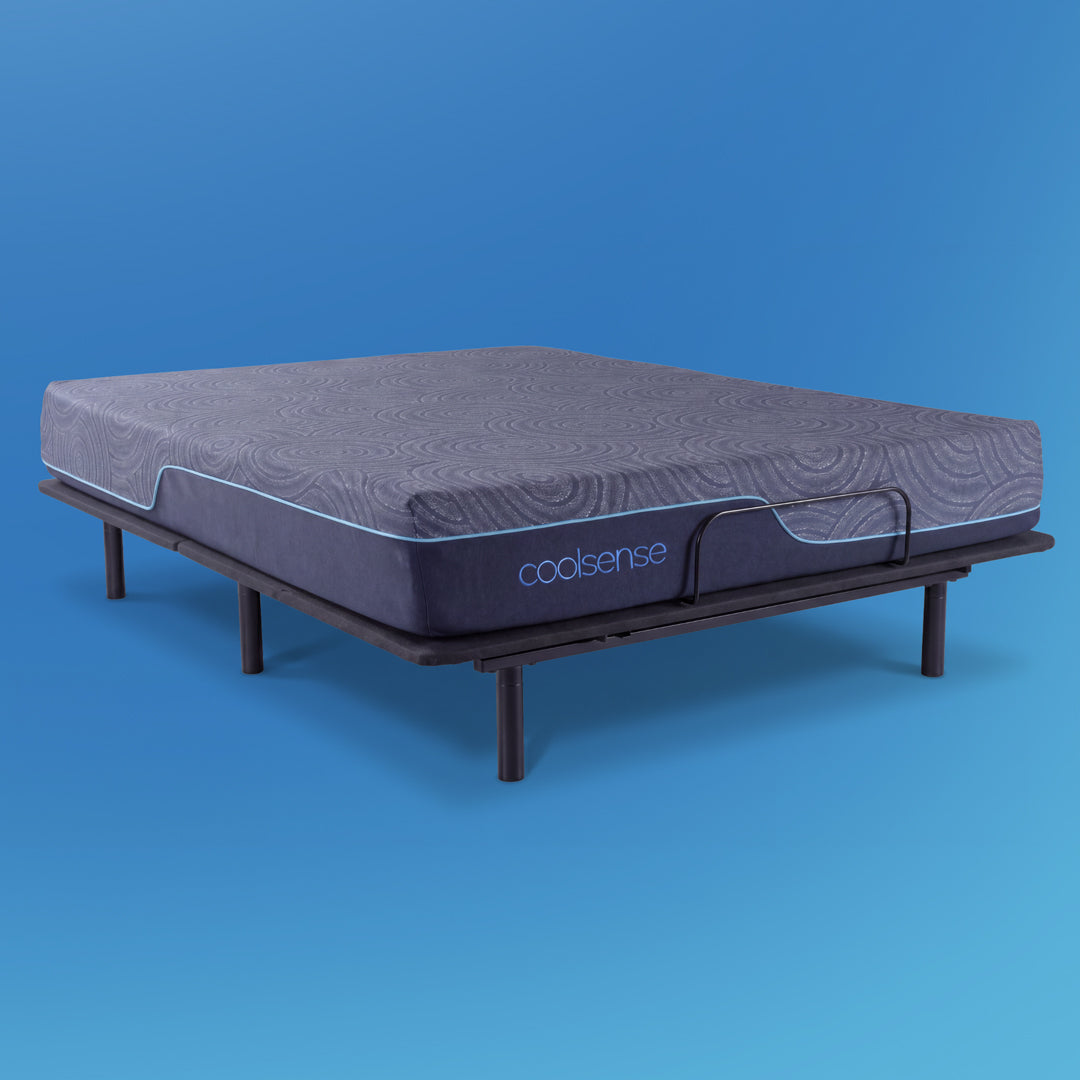 CoolSense® Refresh Hybrid Mattress + Contour Adjustable Base Bundle